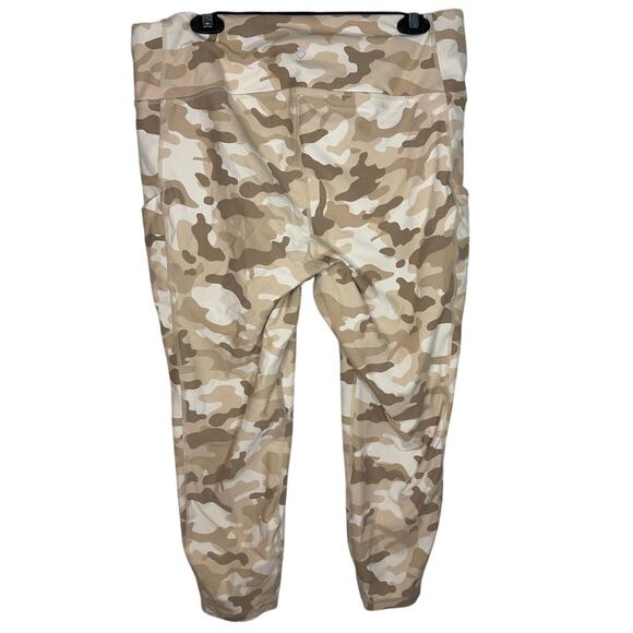 Torrid Active Camo Ankle Leggings Women's Plus Size 2 18/20 Neutral Athleisure - Picture 2 of 7